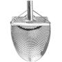 CKG Metal Detecting Sand Scoop 11'' x 8'' Stainless Steel Shovel for Beach Treasure Hunting Designed with 7mm Hexagon Shaped Holes