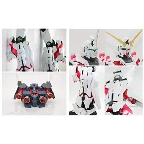 Metal Modified Parts Set Fits Bandai Hobby PG 1/60 RX-0 Unicorn Gundam Metal Modified Parts Set Fits Bandai Hobby PG 1/60 RX-0 Unicorn Gundam
