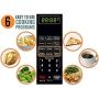 Farberware 1.1 Cu. Ft. Stainless Steel Countertop Microwave Oven With 6 Cooking Programs, LED Lighting, 1000 Watts
