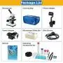 200X-2000X Microscopes for Kids Students Adults, with Microscope Slides Set, Phone Adapter, Powerful Biological Microscopes for School Laboratory Home Science Education 200X-2000X Microscopes for Kids Students Adults, with Microscope Slides Set, Phone Adapter, Powerful Biological Microscopes for School Laboratory Home Science Education