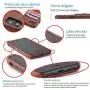 Dockem iPhone SE 2, iPhone 8/7 Wallet Case with Built-in Metal Plate for Magnetic Mounting & 2 Credit Card Holder Slots (M2, Brown, Exec Smooth Synthetic Leather) Dockem iPhone SE 2, iPhone 8/7 Wallet Case with Built-in Metal Plate for Magnetic Mounting & 2 Credit Card Holder Slots (M2, Brown, Exec Smooth Synthetic Leather)