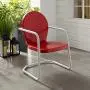Crosley Furniture Griffith Metal Outdoor Chair - Red