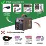 Lotos LTP5000D 50Amp Non-Touch Pilot Arc Plasma Cutter, Dual Voltage 110V/220V, 1/2 Inch Clean Cut, Brown