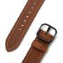 amBand Leather Band Compatible with Apple Watch SE Series 6 38mm 40mm 42mm 44mm, Genuine Leather Vintage Replacement Strap Classic Bands Buckle Compatible with iWatch 6/5/4/3/2/1