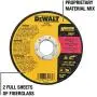 DEWALT Cutting Wheel, General Purpose Metal Cutting, 4-1/2-Inch, 5-Pack (DW8062B5) DEWALT Cutting Wheel, General Purpose Metal Cutting, 4-1/2-Inch, 5-Pack (DW8062B5)