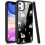 LuGeKe Cute Camel Print Phone Case for iPhone 7/iPhone 8/iPhone SE2020,Cartoon Animal Pattern Case Cover,Soft Silicone Case Metal Sheet Anti-Stratch Bumper Protective Phonecase(Camel Cactus)