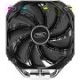DEEPCOOL AS500 CPU Air Cooler, Universal RAM Height Compatibility, 140mm PWM Fan, A-RGB Top Cover, 5 Heat Pipe Design for Intel Core/AMD Ryzen CPUs