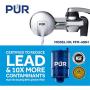 PUR PFM400H Faucet Water Filtration System, Horizontal, Chrome