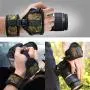 USA GEAR Professional Camera Grip Hand Strap with Camouflage Neoprene Design and Metal Plate - Compatible with Canon , Fujifilm , Nikon , Sony and more DSLR , Mirrorless , Point & Shoot Cameras USA GEAR Professional Camera Grip Hand Strap with Camouflage Neoprene Design and Metal Plate - Compatible with Canon , Fujifilm , Nikon , Sony and more DSLR , Mirrorless , Point & Shoot Cameras