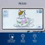 Brother PE535 Embroidery Machine, 80 Built-in Designs, 4'' x 4'' Hoop Area, Large 3.2'' LCD Touchscreen, USB Port, 9 Font Styles