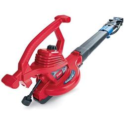 Toro 51621 UltraPlus Leaf Blower Vacuum, Variable-Speed (up to 250 mph) with Metal Impeller, 12 amp,Red