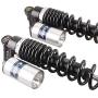 Mallofusa Pair Motorcycle 15 3/4 Inch 400mm Rear Air Shock Absorbers for 150cc~750cc Karting Scooter ATV Yamaha Suzuki Honda Kawasaki