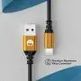 Extra Long USB A to Lightning Cable 3Pack MFi-Certified For iPhone Charger 10 ft Cable,Charging Cord 10 Foot Compatible iPhone 12 11 Pro X XS Max XR/8 Plus/7 Plus/6/6s Plus/5s /5c/iPad Mini Air (Gold)