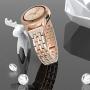 Wearlizer Bling Band Compatible with Samsung Galaxy Watch 42mm/Active 2 40mm/Samsung Galaxy Watch 3 41mm for Women,Metal Jewelry Strap Wristband for Samsung Watch Active/Samsung Gear S2 Classic