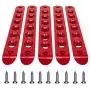 Opall Front Door & Back Door Aluminum Grab Handle Cover for 2007-2018 Jeep Wrangler JK & Unlimited 4 Door 5pcs/Set (Red) Opall Front Door & Back Door Aluminum Grab Handle Cover for 2007-2018 Jeep Wrangler JK & Unlimited 4 Door 5pcs/Set (Red)