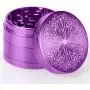 DCOU New Design Premium Aluminium Herb Grinder 2.2 Inches 4 Piece Metal Grinder with Pollen Catcher with Carved Flower DCOU New Design Premium Aluminium Herb Grinder 2.2 Inches 4 Piece Metal Grinder with Pollen Catcher with Carved Flower