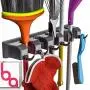 Berry Ave Broom Holder and Garden Tool Organizer Rake or Mop Handles Up to 1.25-Inches, 1 Pack, Black Berry Ave Broom Holder and Garden Tool Organizer Rake or Mop Handles Up to 1.25-Inches, 1 Pack, Black