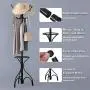 Tangkula Coat Rack Metal Frame Study Portable Free Standing Entryway Hat Coat Jacket Umbrella Holder Hanger with Base Coat Tree Stand (black 003) Tangkula Coat Rack Metal Frame Study Portable Free Standing Entryway Hat Coat Jacket Umbrella Holder Hanger with Base Coat Tree Stand (black 003)