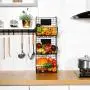 3 Tier Hanging Wire Basket - Wall Mounted Storage Bins for Pantry with Removable Chalkboards, Kitchen Fruit and Vegetable Storage Baskets, Metal Shelves Pantry Organization Containers Rack Produce Bin 3 Tier Hanging Wire Basket - Wall Mounted Storage Bins for Pantry with Removable Chalkboards, Kitchen Fruit and Vegetable Storage Baskets, Metal Shelves Pantry Organization Containers Rack Produce Bin
