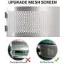 GriAddict Upgrade Mesh Screen for Medium & Large Big Green Egg Replacement Accessories, Stainless Punched Metal Panel Work with Green Egg Draft Door Parts, More Robust Than The Original Equipment GriAddict Upgrade Mesh Screen for Medium & Large Big Green Egg Replacement Accessories, Stainless Punched Metal Panel Work with Green Egg Draft Door Parts, More Robust Than The Original Equipment