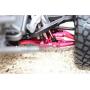 GPM for Traxxas Unlimited Desert Racer 4X4 (#85076-4) Upgrade Parts Aluminum Front Lower Suspension Arm - 1Pr Set Black