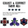 SHASHIBO - The Shape Shifting Box (36 Rare Earth Magnets) - STEM/STEAM Fidget, Geometric 3D Transforming Magnetic Box Magic Cube (Wings)