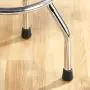 SoftTouch 4440595N 7/8 Inch Rubber Folding Metal Chair Leg Cap Replacement, 7/8'', 4 Pieces, Black, 4 Count