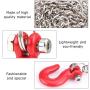 Metal RC Trailer Tow Hooks, Metal RC Trailer Tow Hooks Part Accessories Tow Hook Trailer Chain Kit RC Crawler with Chain for SCX10 D90 1:10 RC Crawler Climbing Car