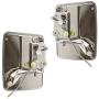 Outside Exterior Door Handle Chrome Front Rear Kit Set of 4 for Super Duty Truck