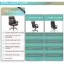 High Back Big & Tall 400lb Office Chair - Heavy Duty Metal Base, Adjustable Tilt Angle, Thick Padding and Ergonomic Design Bonded Leather Executive Desk Computer Task Swivel Chair High Back Big & Tall 400lb Office Chair - Heavy Duty Metal Base, Adjustable Tilt Angle, Thick Padding and Ergonomic Design Bonded Leather Executive Desk Computer Task Swivel Chair