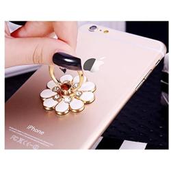 Cell phone holder, 3 piece [Best Share] Luxury Diamond Universal Metal Smartphone Ring Grip Stand For Iphone/Ipad/Samsung HTC/Nokia/Smartphones/Tablet[2 Flover 1 Peacock]