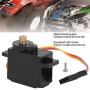 Dilwe Metal Steering Gear, RC Car Metal Steering Gear with Screw RC Car Part Model Toys Accessories Compatible for Wltoys 1/28 Mosquito Car K969 K979
