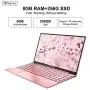Daysky V14S Laptop, 14.1'' Full HD Display, Intel Apollo N3450 Processor, 8GB DDR4 RAM 256GB SSD Thin and Light Computer, Backlit Keyboard, Full Metal Body, Windows 10, USB 3.0, Type C, Pink Daysky V14S Laptop, 14.1'' Full HD Display, Intel Apollo N3450 Processor, 8GB DDR4 RAM 256GB SSD Thin and Light Computer, Backlit Keyboard, Full Metal Body, Windows 10, USB 3.0, Type C, Pink