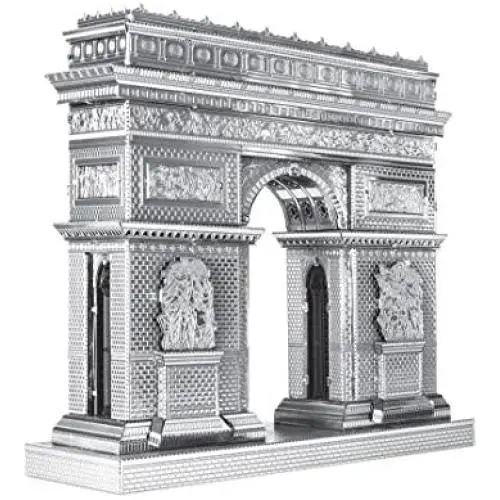 Metal Earth Fascinations ICX005 502886, Arc de Triomphe, Construction Toy 2 Metal Board (Ages 14 + Metal Earth Fascinations ICX005 502886, Arc de Triomphe, Construction Toy 2 Metal Board (Ages 14 +