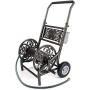 Liberty Garden 301 Never Flat 2-Wheel Decorative Garden Hose Reel Cart, Holds-200-Feet of 5/8-Inch Hose - Bronze