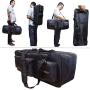 shrxy Metal Detector Carry Bag Portable Waterproof Canvas Storage Bag Double-Layer Carry Tools Organizer Backpack for Metal Detecting