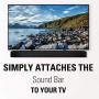 Mounting Dream Soundbar Mount Sound Bar TV Bracket for Mounting Above or Under TV Fits Most of Sound Bars Up to 22 Lbs, with Detachable Long and Short Extension Plates MD5420