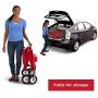 Radio Flyer All-Terrain 3-in-1 EZ Folding Wagon for kids and cargo, Red
