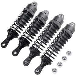 Hobbypark for 1/10 Traxxas Slash 4x4 4wd Alloy Front & Rear Shock Absorber Springs Upgrade Parts RC Car Replacement