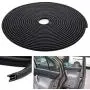 SHENGYAWAUTO U-Shape Window Door Rubber Seal Strip Hollow Weatherstrip for Car Motor 4M 13FT,Black SHENGYAWAUTO U-Shape Window Door Rubber Seal Strip Hollow Weatherstrip for Car Motor 4M 13FT,Black