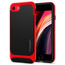 Spigen Neo Hybrid Designed for iPhone SE 2020 Case/Designed for iPhone 8 Case (2017) / Designed for iPhone 7 Case (2016) - Dante Red