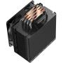 Premium RGB CPU Air Cooler - 4 Direct Contact Heat Pipes 120mm RGB Fan 4PIN PWM Radiator for Intel & AMD AM4 135W CR201