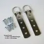 Super Heavy Duty Extra Large Strap Hanger - 2 Pack - 4 Hole D-Ring Hanger Super Heavy Duty Extra Large Strap Hanger - 2 Pack - 4 Hole D-Ring Hanger