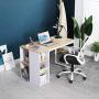 Office Computer Writing Desk with Storage Large Work Desk with 5 Shelves Students Study Table Modern Wood Home PC Laptop Table with Metal Legs White Furniture Sets(43.3 x 19.7 x 29.5 inches) Office Computer Writing Desk with Storage Large Work Desk with 5 Shelves Students Study Table Modern Wood Home PC Laptop Table with Metal Legs White Furniture Sets(43.3 x 19.7 x 29.5 inches)