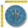 The Metal Foundry 45th Sapphire 2020 Wedding Anniversary Sundial Gift. Solid Recycled Brass Gift Idea is A Great Present for Him, Her, Parents, Grandparents Or Couple for 45 Years Marriage