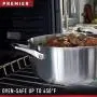 Calphalon Premier Stainless Steel Pots and Pans, 8-Piece Cookware Set Calphalon Premier Stainless Steel Pots and Pans, 8-Piece Cookware Set