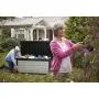 Keter Denali 150 Gallon Resin Large Deck Box-Organization and Storage for Patio Furniture, Outdoor Cushions, Garden Tools and Pool Toys, Grey & Black Keter Denali 150 Gallon Resin Large Deck Box-Organization and Storage for Patio Furniture, Outdoor Cushions, Garden Tools and Pool Toys, Grey & Black
