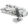 Metal Earth Set of 5 3D Laser Cut Star Wars Models: X-Wing, TIE Fighter, Imperial Star Destroyer, Darth Vaders TIE Fighter and Millennium Falcon Metal Earth Set of 5 3D Laser Cut Star Wars Models: X-Wing, TIE Fighter, Imperial Star Destroyer, Darth Vaders TIE Fighter and Millennium Falcon