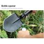 Dohiker Military Folding Shovel, Shovel Survival Spade Entrenching Tool with Carrying Pouch Metal Handle for Camping, Hiking, Trekking, Gardening, Fishing, Backpacking