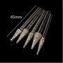 YEEZUGO 50pcs Diamond Coated Grinding Head Grinding Burrs Set for Dremel Rotary Tool …